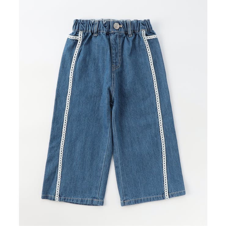 ラインレースデニムパンツ  10分丈 | F.O.Online Store | 詳細画像9 