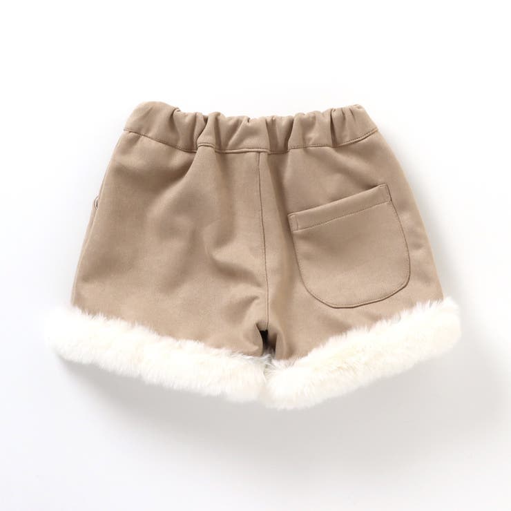 ファー付きショートパンツ ショート丈[品番：FOKK0018058]｜F.O.Online
