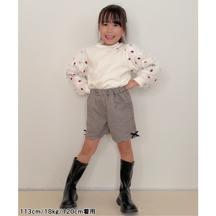 【リンク】サイドリボンスカラップショートパンツ  ショート丈 | F.O.Online Store | 詳細画像14 