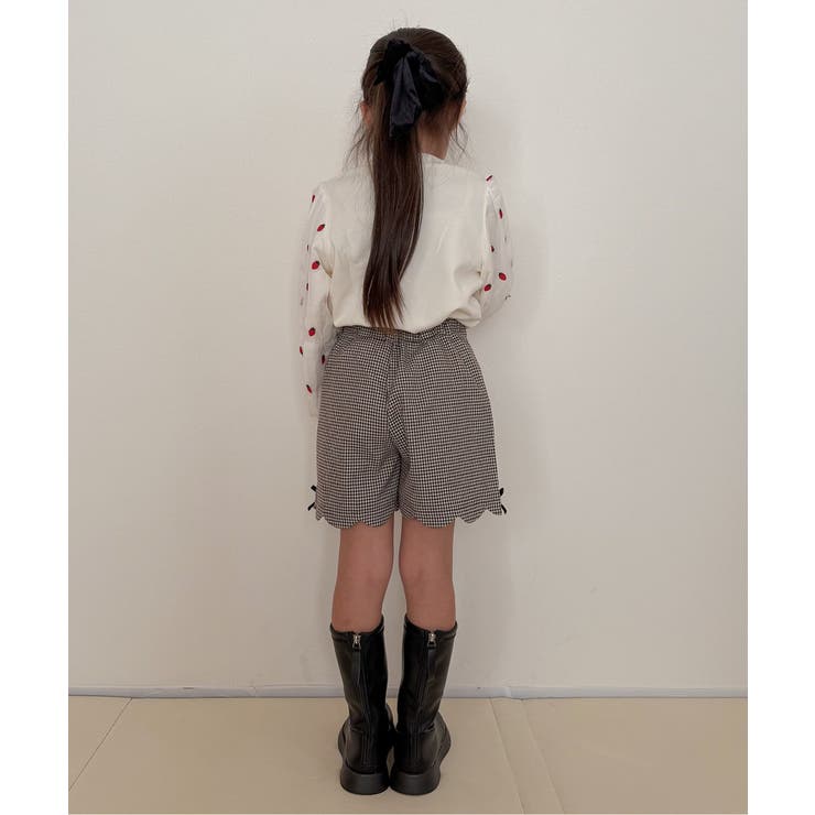 【リンク】サイドリボンスカラップショートパンツ  ショート丈 | F.O.Online Store | 詳細画像15 