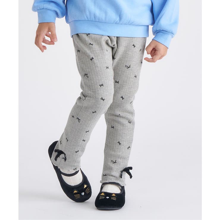 グレー | リボン裏起毛リブレギンス/7days Style | F.O.Online Store