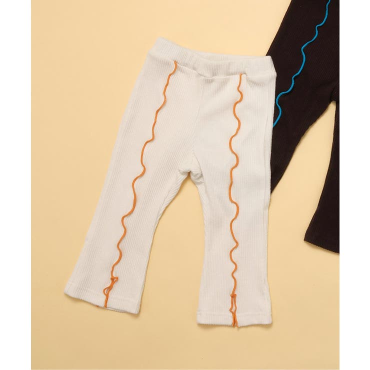 アイボリー | WEB限定 あったかメローフレアレギンス  10分丈 | F.O.Online Store