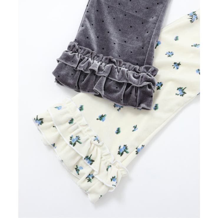 ベロアフリルレギンス  10分丈 | F.O.Online Store | 詳細画像11 