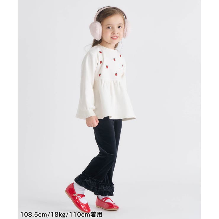 ベロアフリルレギンス  10分丈 | F.O.Online Store | 詳細画像5 