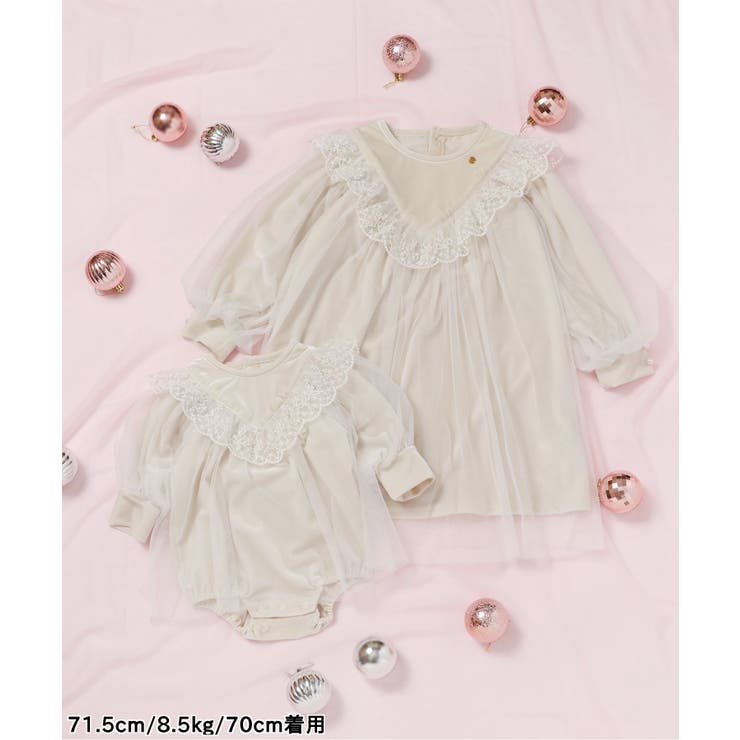 【リンク】ベロアチュールカバーオール_アプレレクールマシェリ | F.O.Online Store | 詳細画像11