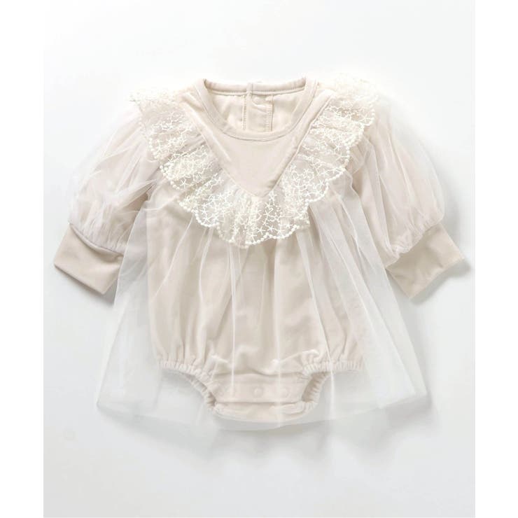 【リンク】ベロアチュールカバーオール_アプレレクールマシェリ | F.O.Online Store | 詳細画像2