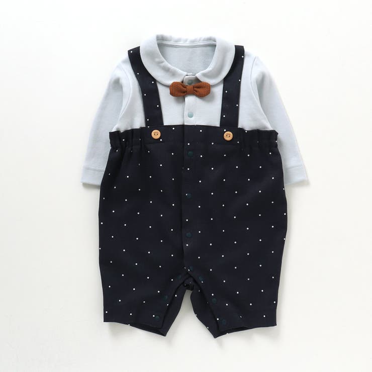 ドット柄 | BOYS サスペンダー付きおめかしカバーオール | F.O.Online Store