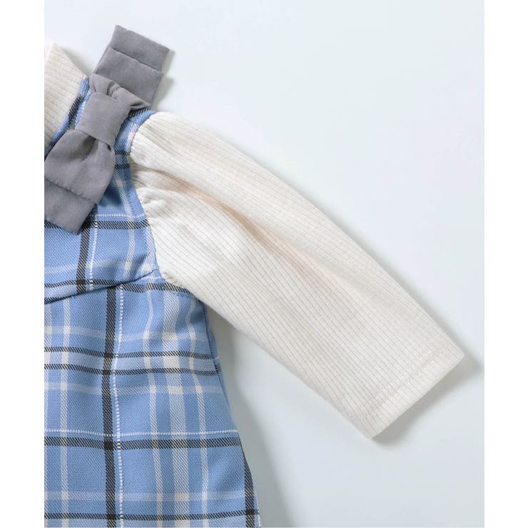 【リンク】肩リボンチェックカバーオール | F.O.Online Store | 詳細画像11 