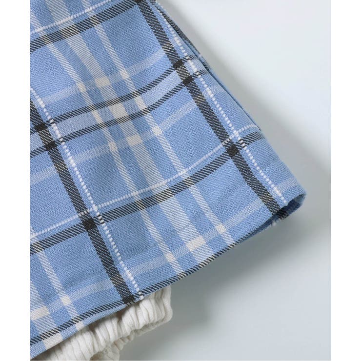 【リンク】肩リボンチェックカバーオール | F.O.Online Store | 詳細画像12 