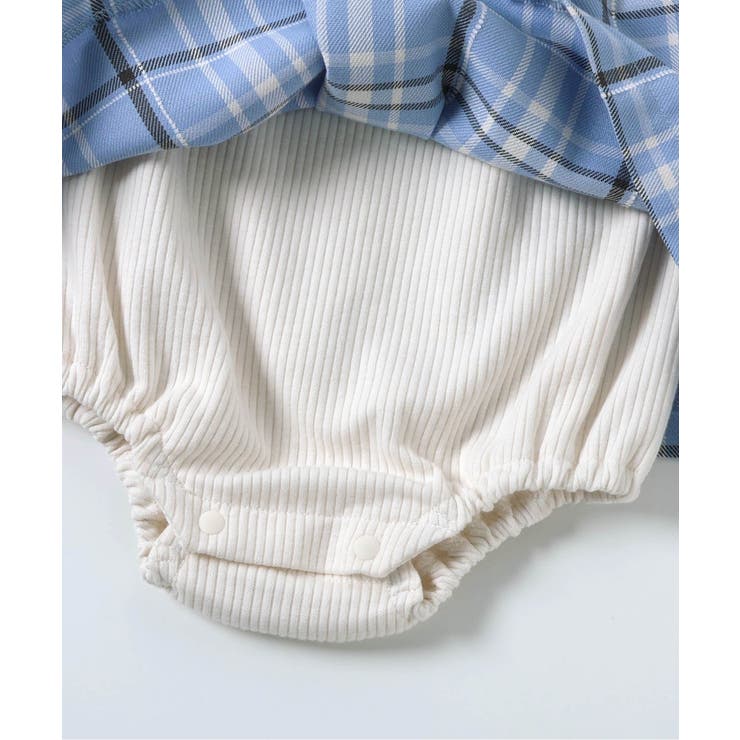 【リンク】肩リボンチェックカバーオール | F.O.Online Store | 詳細画像14 