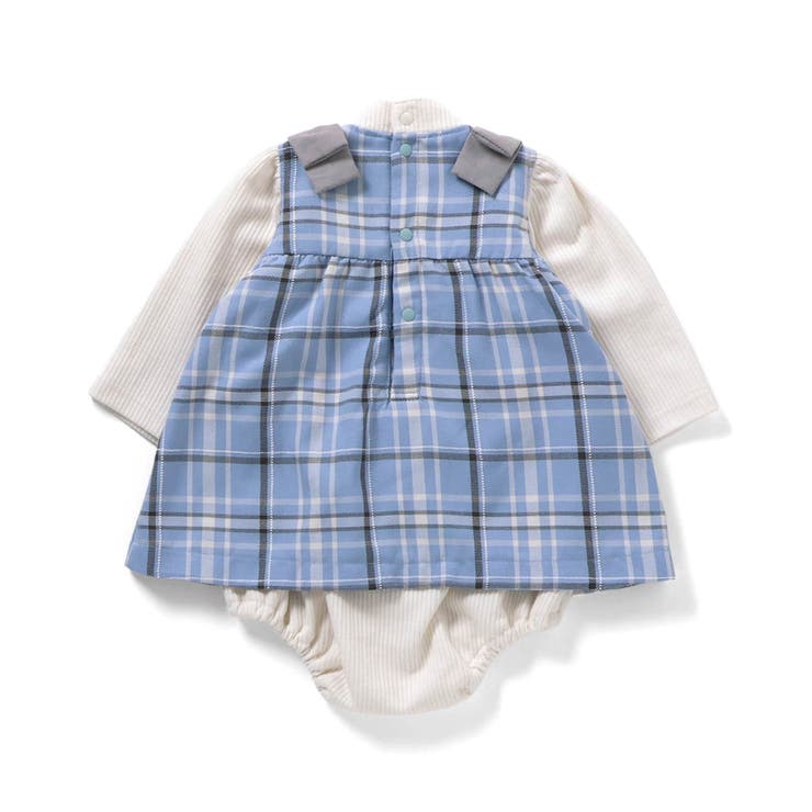 【リンク】肩リボンチェックカバーオール | F.O.Online Store | 詳細画像9 