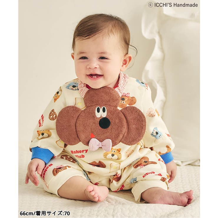 【ICCHI'S HANDMADE】裏毛カバーオール | F.O.Online Store | 詳細画像3 