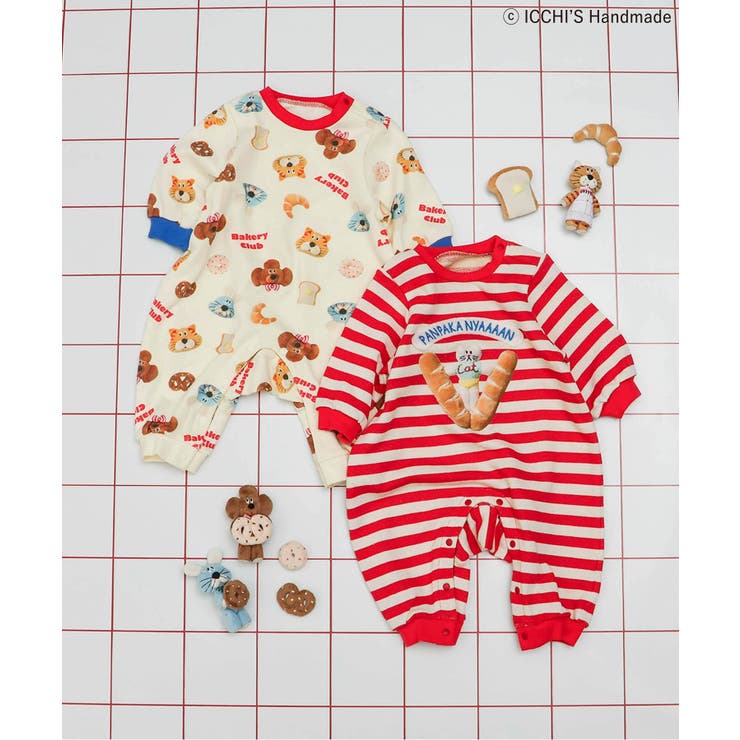 【ICCHI'S HANDMADE】裏毛カバーオール | F.O.Online Store | 詳細画像7 