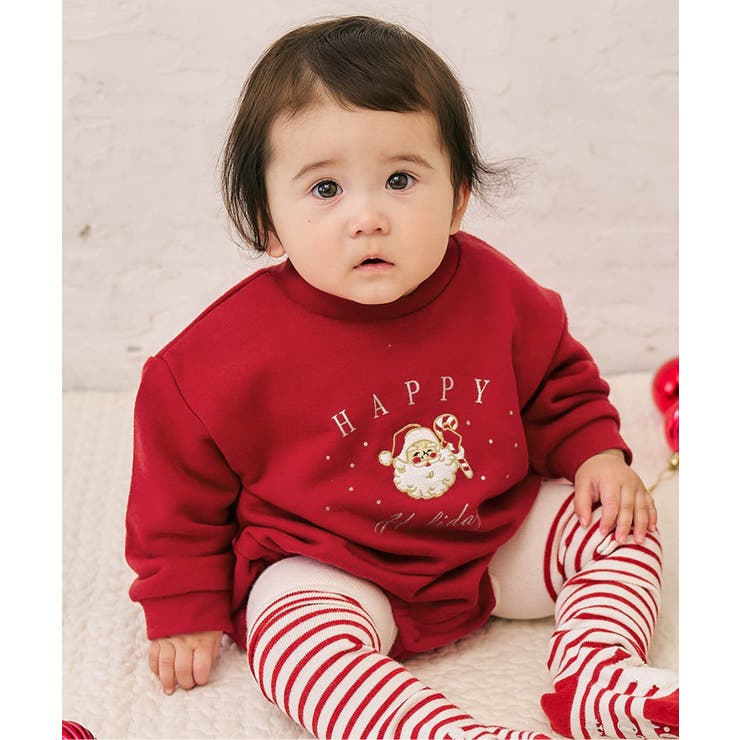 レッド | 【リンク】クリスマスモチーフボディースーツ | F.O.Online Store