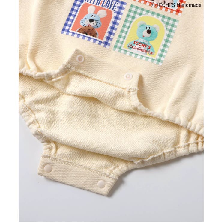 【ICCHI'S HANDMADE】裏毛ボディースーツ | F.O.Online Store | 詳細画像5 