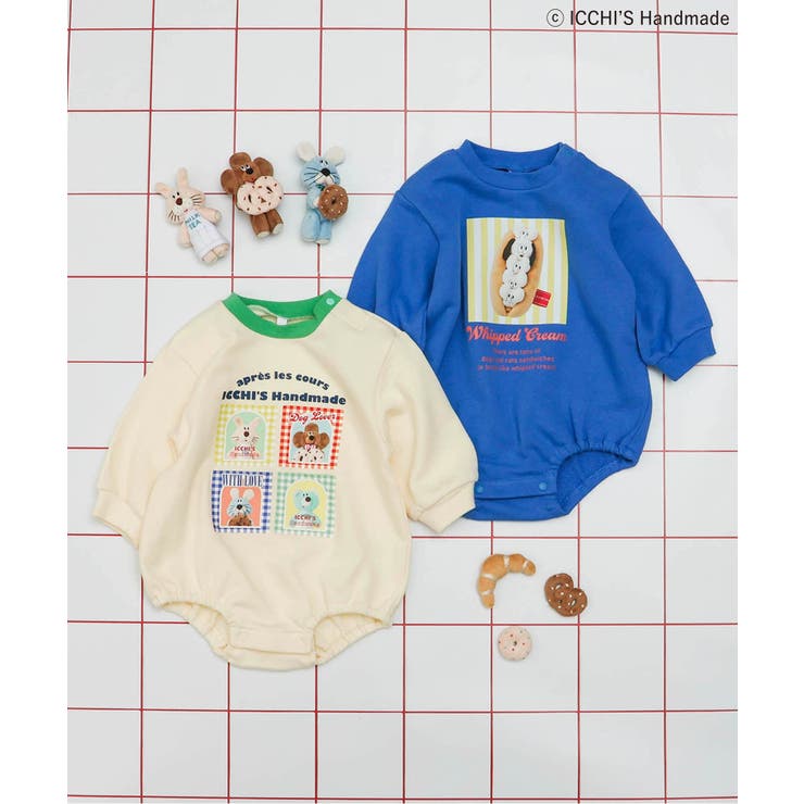 【ICCHI'S HANDMADE】裏毛ボディースーツ | F.O.Online Store | 詳細画像7 