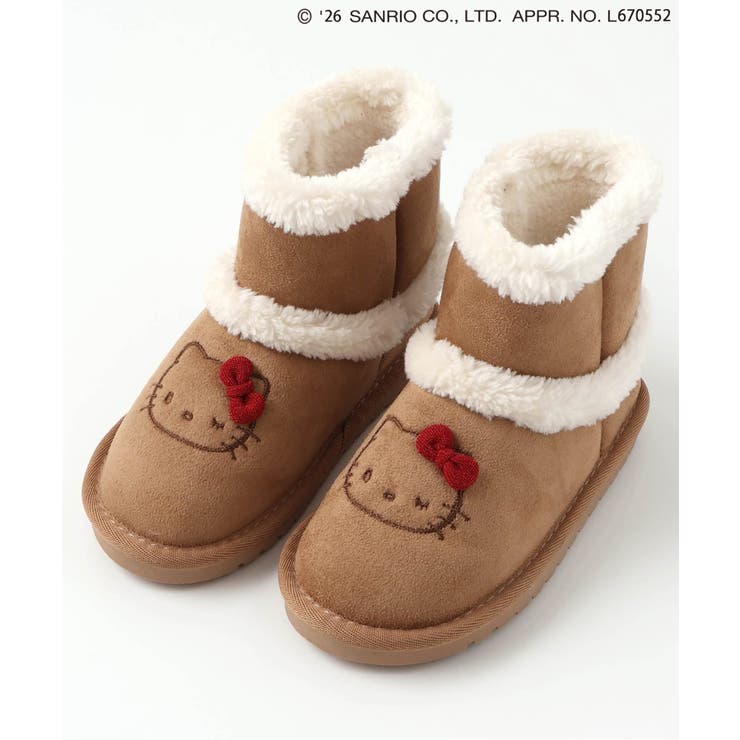 サンリオキャラクターズ ハローキティムートンブーツ | F.O.Online Store | 詳細画像2 