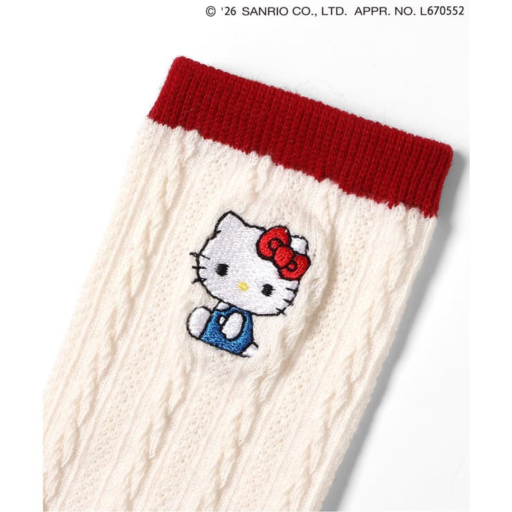 【サンリオキャラクターズ】ケーブルソックス | F.O.Online Store | 詳細画像7 