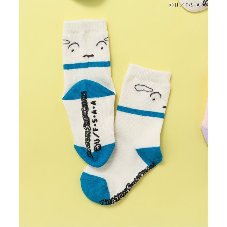 オフホワイト | WEB限定 クレヨンしんちゃんソックス | F.O.Online Store