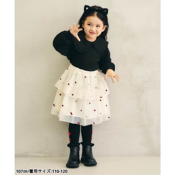 サイドハート柄タイツ | F.O.Online Store | 詳細画像7 