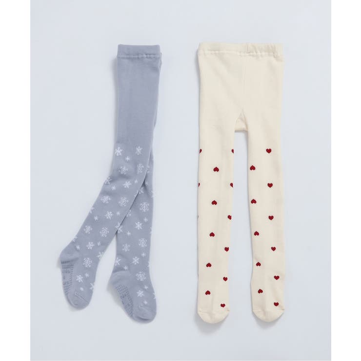 ハート・雪柄タイツ | F.O.Online Store | 詳細画像8