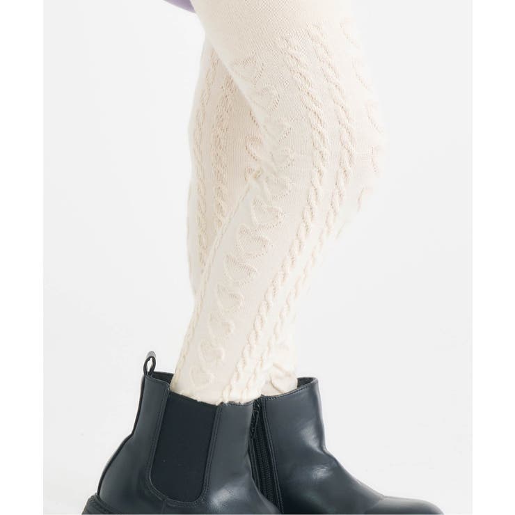 ハートケーブルタイツ | F.O.Online Store | 詳細画像1