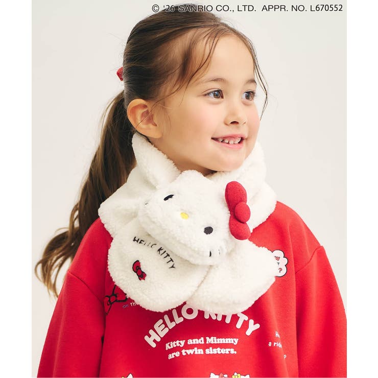 【サンリオキャラクターズ】フェイスモチーフマフラー | F.O.Online Store | 詳細画像1 