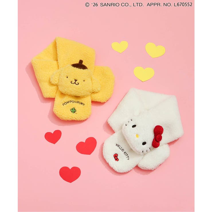 【サンリオキャラクターズ】フェイスモチーフマフラー | F.O.Online Store | 詳細画像8 