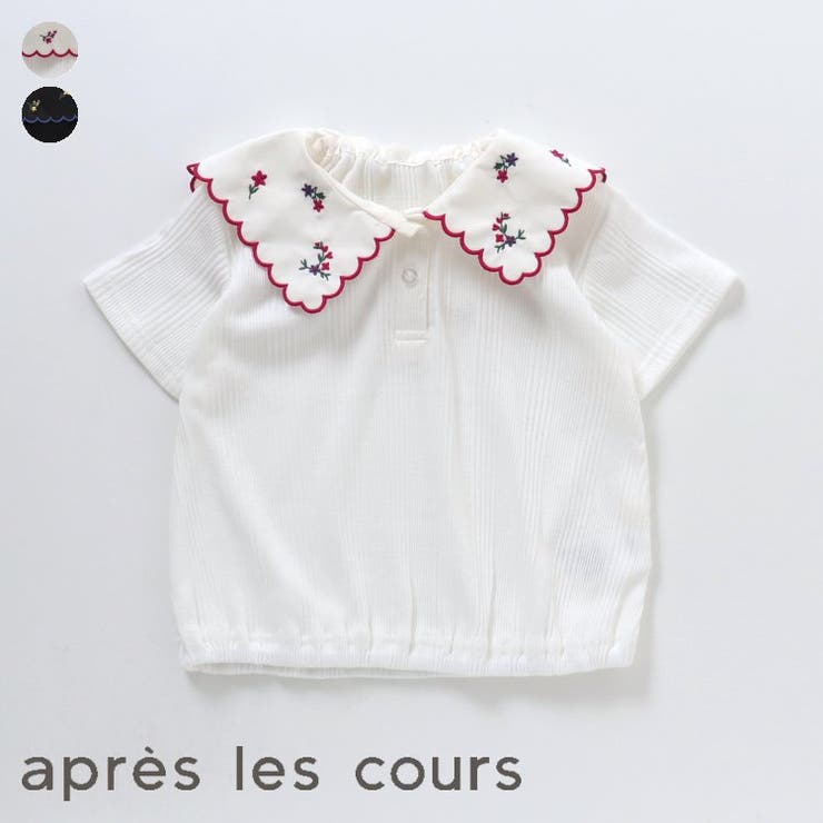 スカラップ刺繍衿付きトップス[品番：FOKK0016062]｜F.O.Online Store