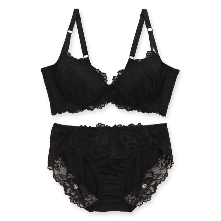 華やか大輪レースでベーシック進化する盛り胸メイクブラの定番「LACY MAKE」 | fran de lingerie | 詳細画像2 