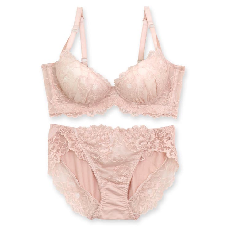 華やか大輪レースでベーシック進化する盛り胸メイクブラの定番「LACY MAKE」 | fran de lingerie | 詳細画像5 
