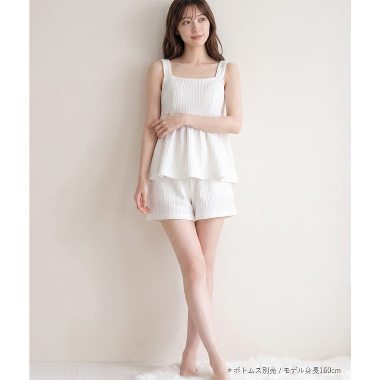 トップストップス「ココウエア」 タンクトップ | fran de lingerie | 詳細画像12 