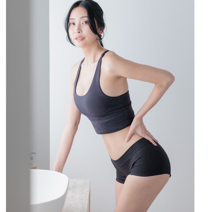 名古屋市立大学看護学部監修の吸水ショーツCottonシリーズ ボクサーショーツ | fran de lingerie | 詳細画像5