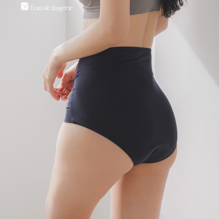 ブラック | 名古屋市立大学看護学部監修の軽失禁にも使える吸水ショーツAll Lifeシリーズ… | fran de lingerie