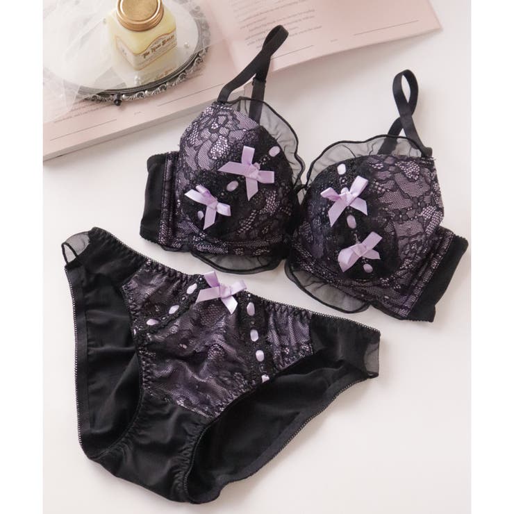 ブラック8 | 新作続々 「ペアブラジャー ペアブラジャー（ワイヤー有り）」 | fran de lingerie