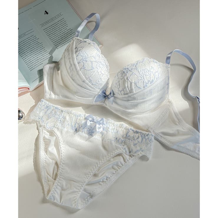 ホワイト2 | 新作続々 「ペアブラジャー ペアブラジャー（ワイヤー有り）」 | fran de lingerie