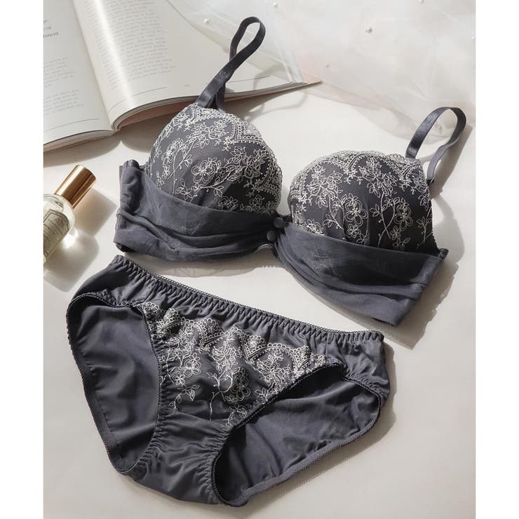 グレー | 新作続々☆「ペアブラジャー」 ブラセット | fran de lingerie