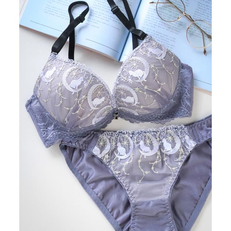 ライトグレー | 新作続々☆「ペアブラジャー」 ブラセット | fran de lingerie