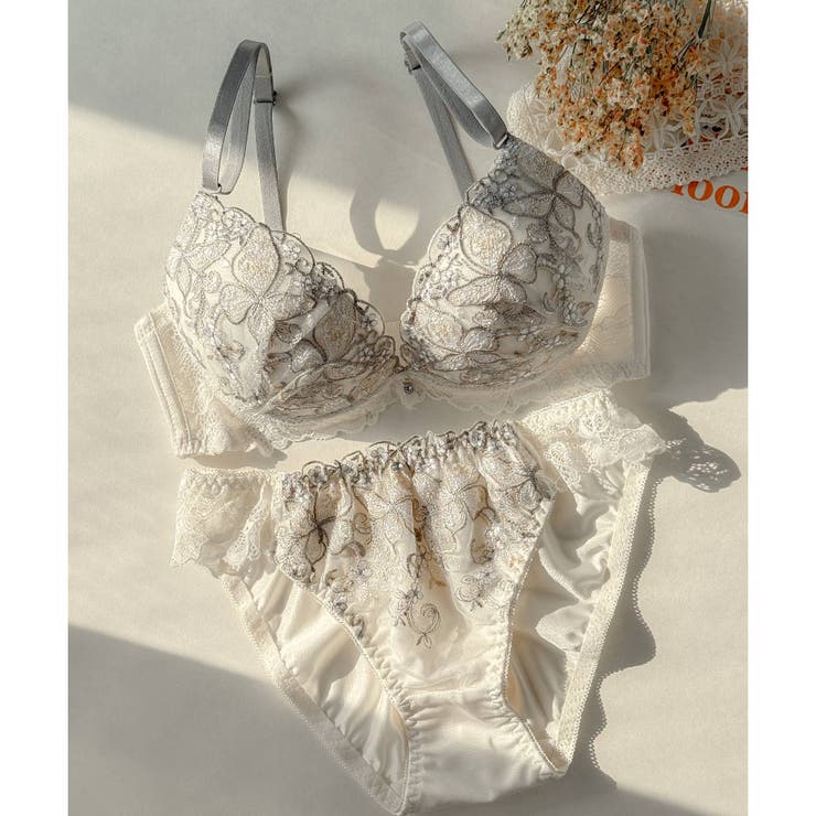 クリーム7 | 新作続々 「ペアブラジャー ペアブラジャー（ワイヤー有り）」 | fran de lingerie