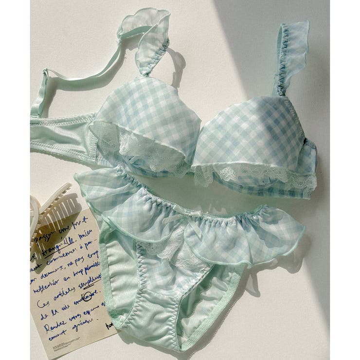 ミント3 | 新作続々 「ペアブラジャー ペアブラジャー（ワイヤー有り）」 | fran de lingerie