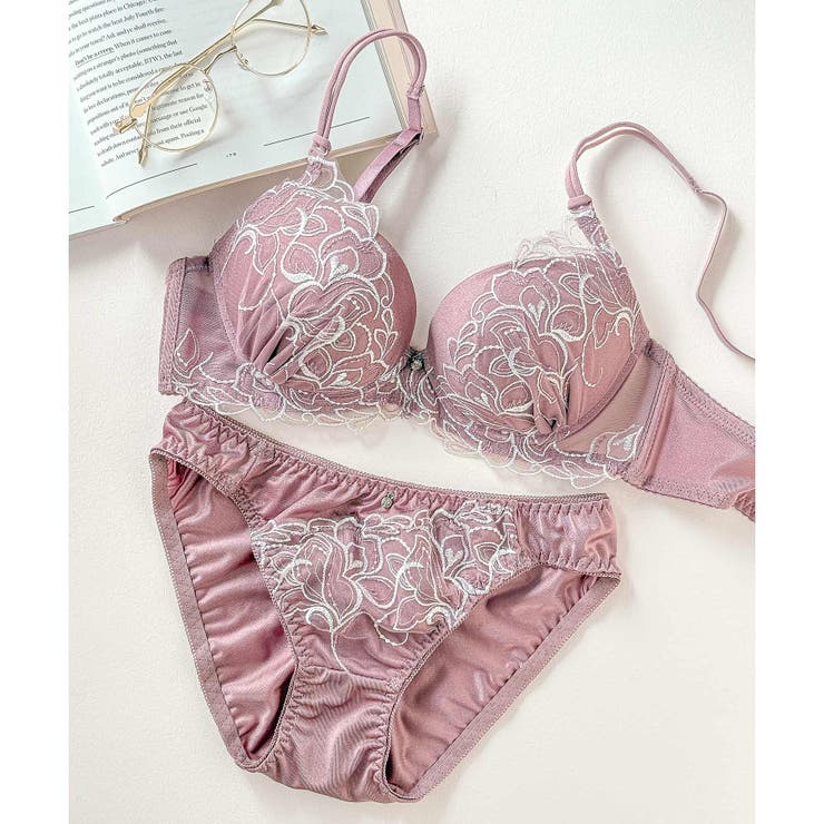 ピンク4 | 新作続々 「ペアブラジャー ペアブラジャー（ワイヤー有り）」 | fran de lingerie