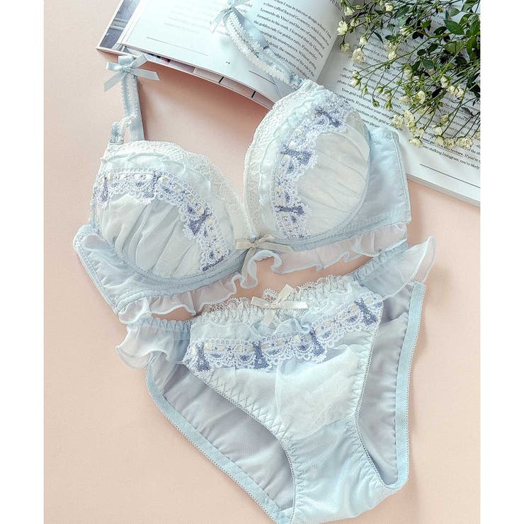 サックス2 | 新作続々 「ペアブラジャー ペアブラジャー（ワイヤー有り）」 | fran de lingerie