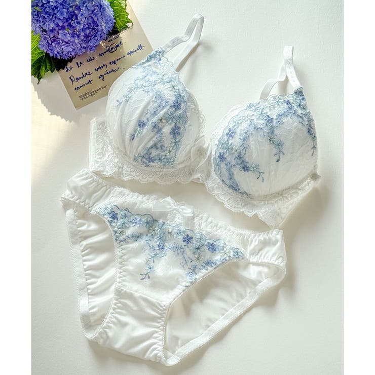 ホワイト10 | 新作続々 「ペアブラジャー ペアブラジャー（ワイヤー有り）」 | fran de lingerie