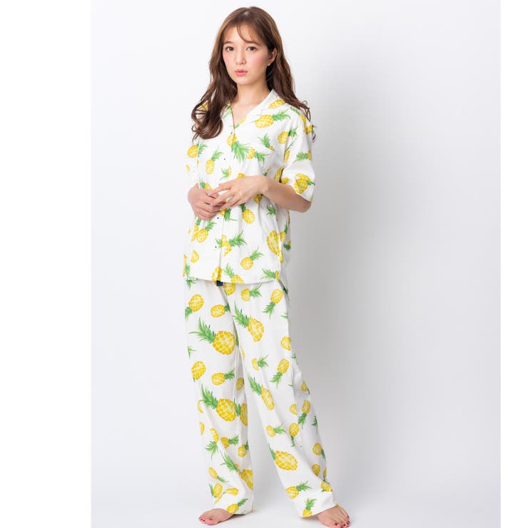 cotton me天然繊維100%パジャマシャツセットアップ(ギンガムチェック … | fran de lingerie | 詳細画像13 