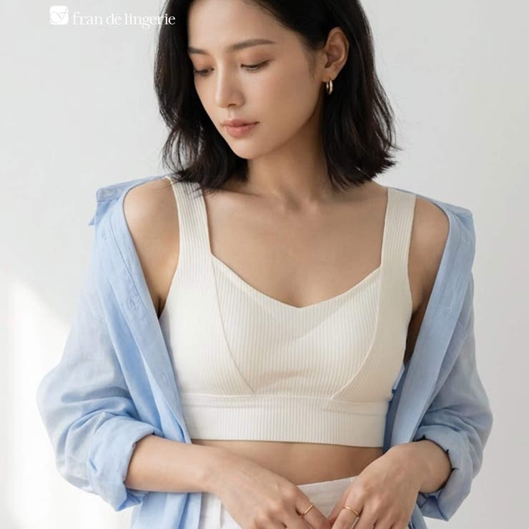 オフ2 | 胸を潰さず小さく整う「コンパクトラインブラ」ここが凄い！ 「コンパクトラインブラ… | fran de lingerie