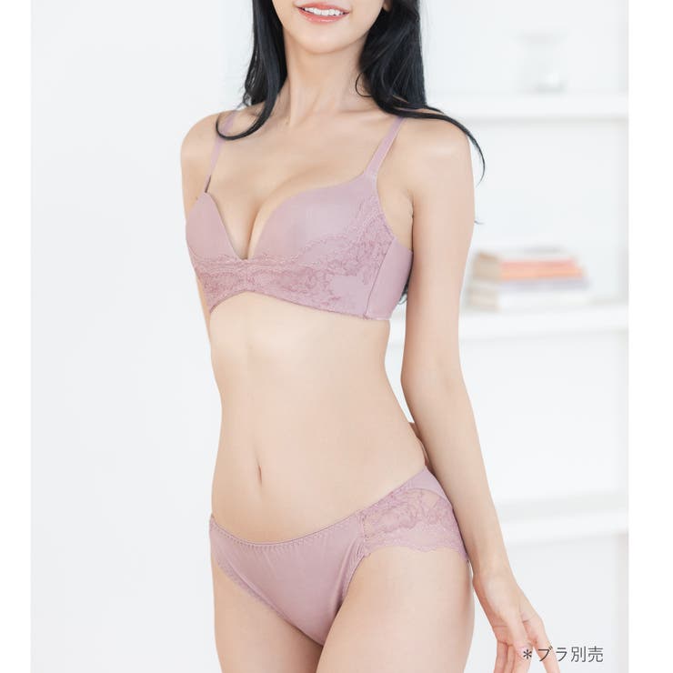 シンプルデザイン劇的な付け心地＆バストメイクのブラとお揃いショーツ 「ドラマティ… | fran de lingerie | 詳細画像28 