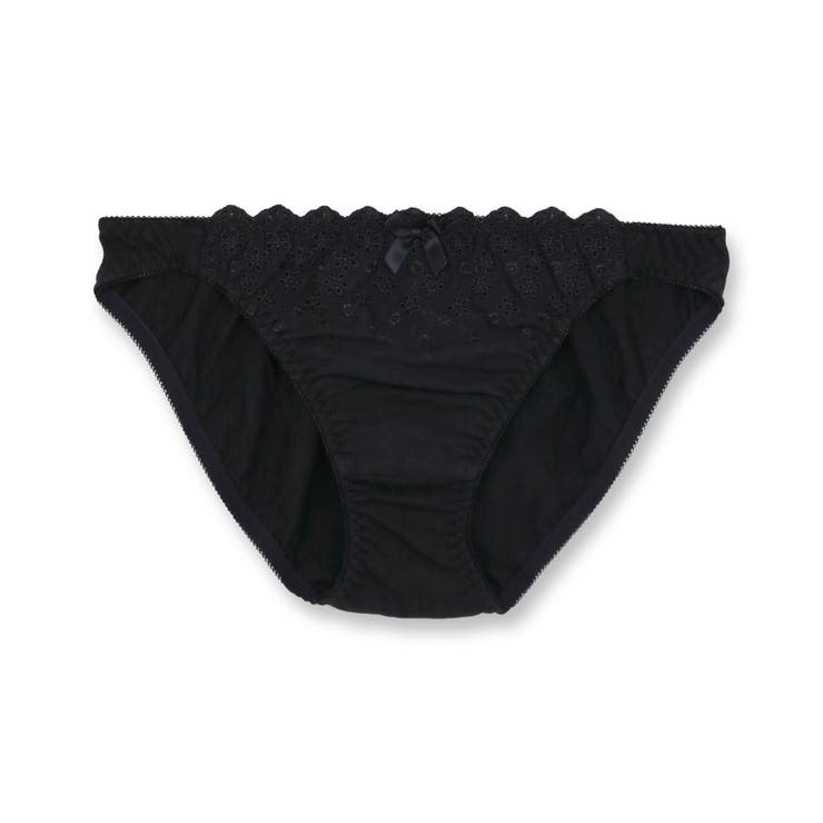 フェミニンなコットンレースヒップに優しく 「コットンドラジェ ショーツ」 | fran de lingerie | 詳細画像3 