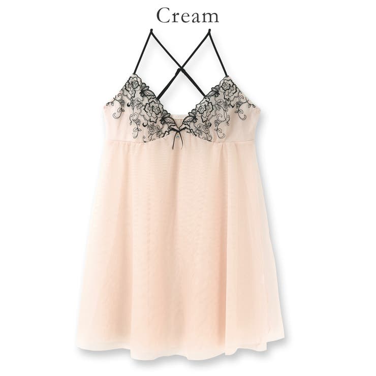 Rose Butterfly ローズバタフライ コーディネートスリップ | fran de lingerie | 詳細画像4 