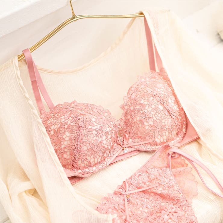 ピンク | Terras テラス コーディネートブラジャー B65-G75カップ | fran de lingerie