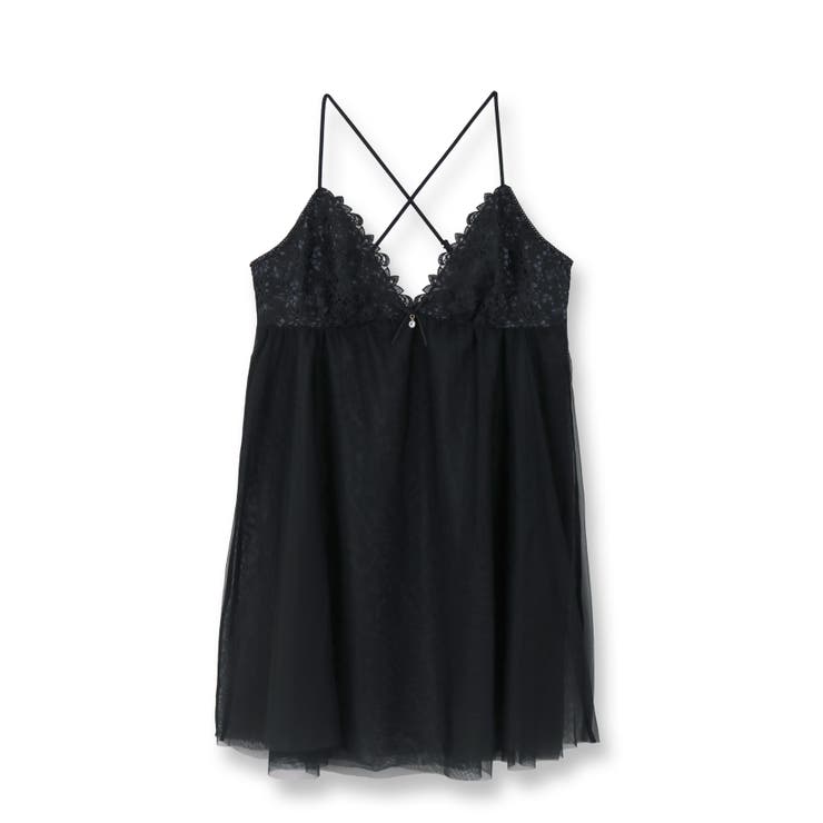 ブラック | Terras テラス コーディネートスリップ | fran de lingerie